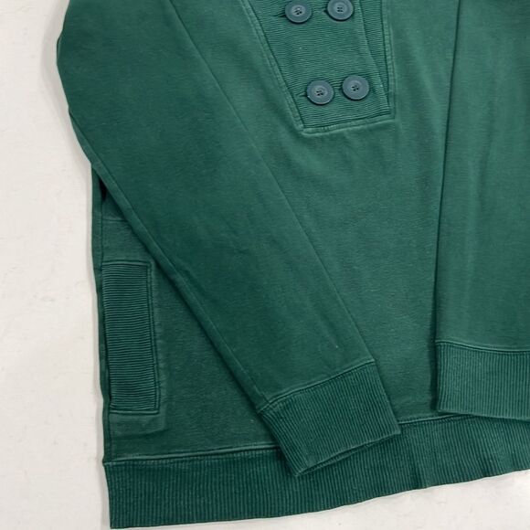 Banana Republic Stretch Green Sweater Women's Medium Top Sweatshirt - Picture 2 of 5
